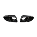 Porsche 997 Muffler Tips Set Dual Square Stainless Steel