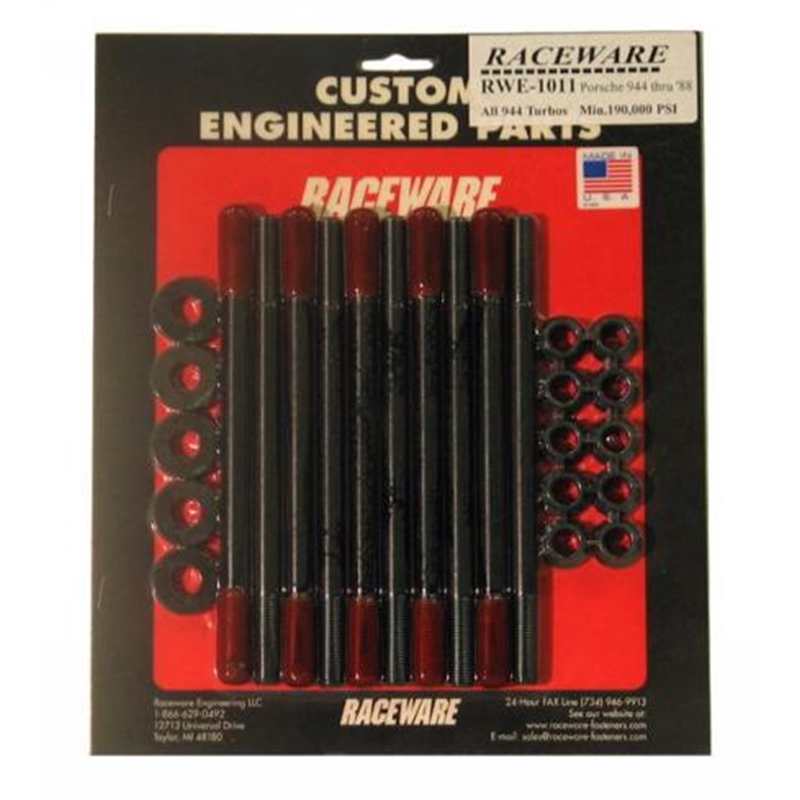 Porsche 944 & 944 Turbo RACEWARE Head Stud Set