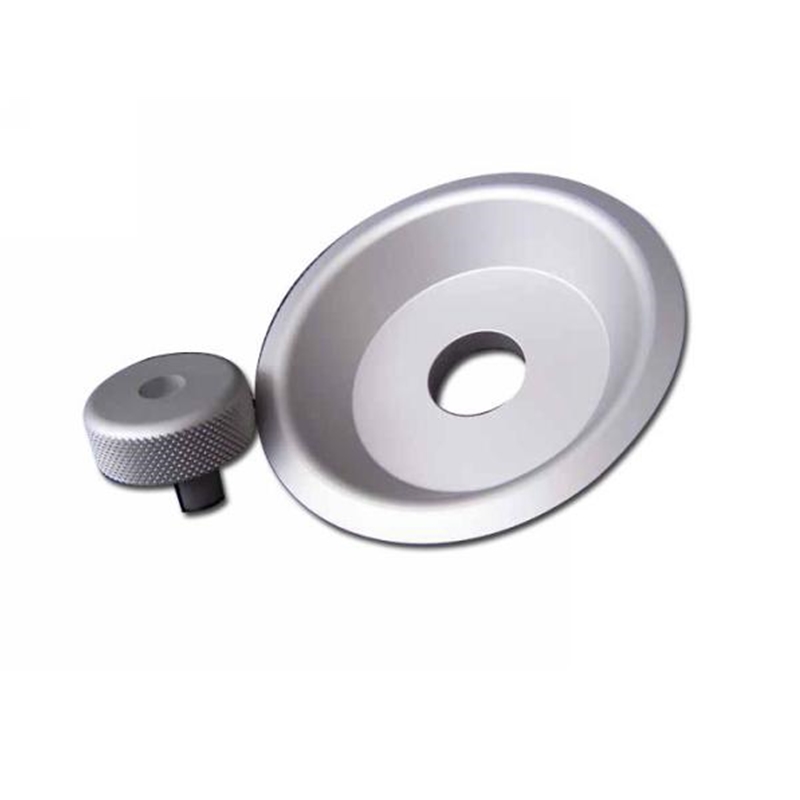 911 Door Lock Knob & Plate 4 Pc Set - Aluminum