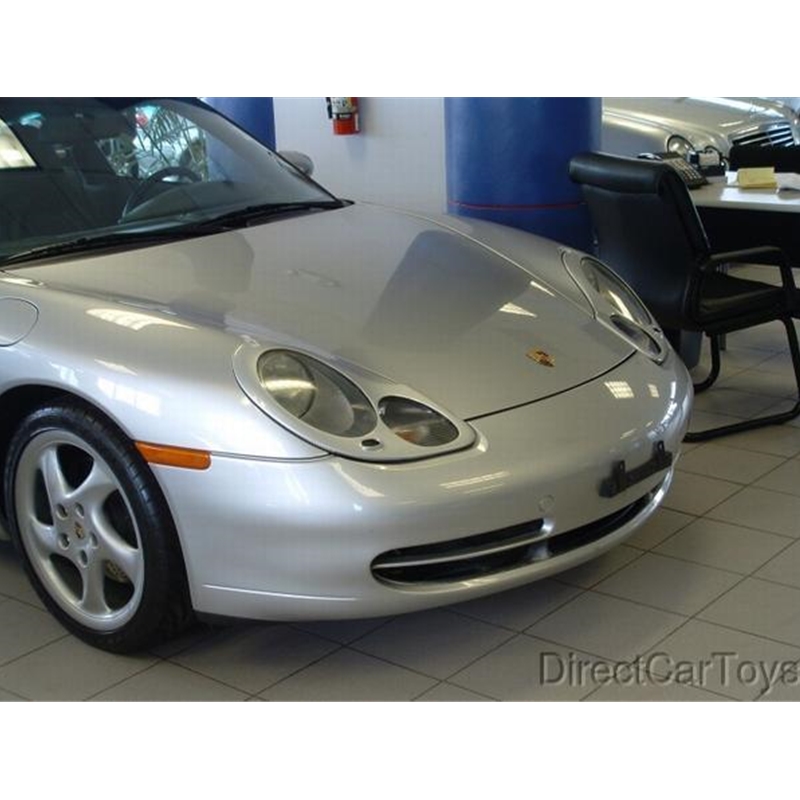 Porsche 996 Headlight Cover Set with Washer Hole - Unpainted