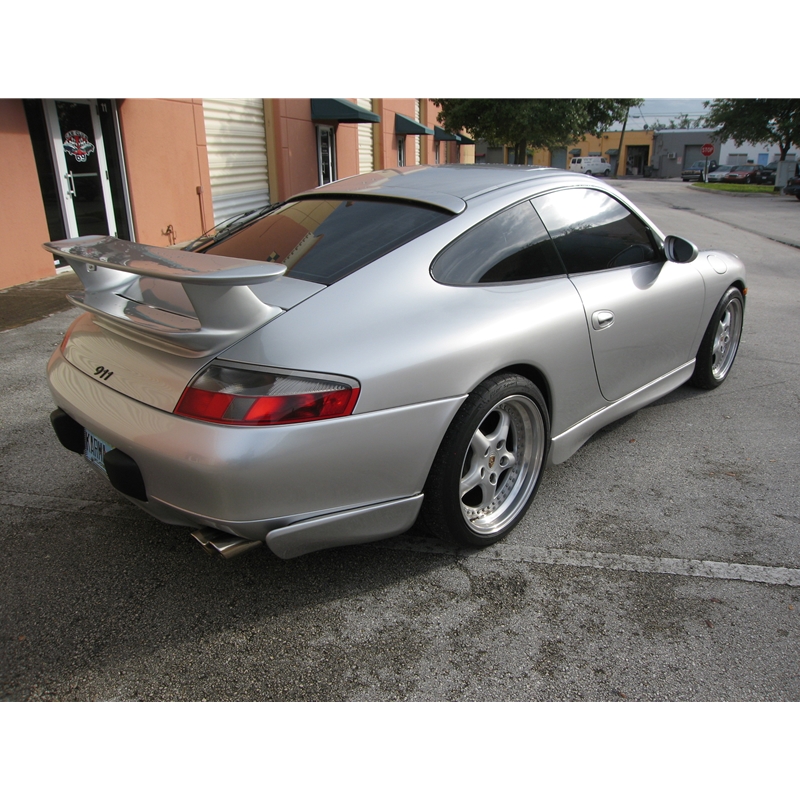 Porsche 996 Rear Bumper Side Skirt Set, Carbon Fiber 