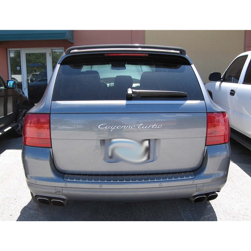 Porsche Cayenne (955) H Style Top Rear Wing Spoiler - Unpainted 