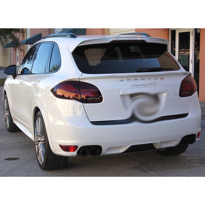 Porsche Cayenne (958) 3 piece Trunk Lip Spoiler -Painted