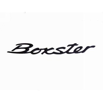 Porsche Emblem - Boxster - Black