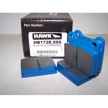 Porsche 911 Brake Pads Rear - Hawk 9012 Blue
