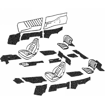 Interior Carpet Set German Haargarn - Targa
