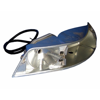 Porsche 911 Front Turn Signal Housing (Metal) - Right