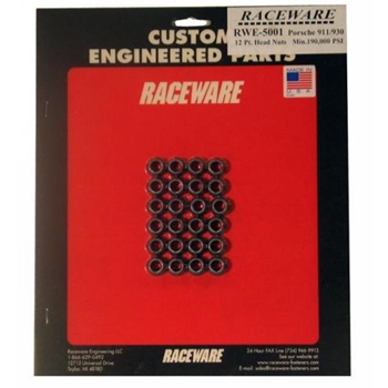 Porsche 911 RACEWARE 12 pt. Cylinder Head Nut Set
