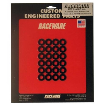 Porsche 911 RACEWARE Billet Head Washer Set 24