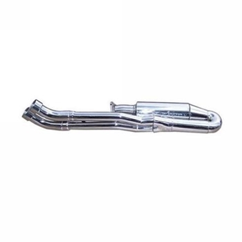 Porsche 911 Turbo Performance Muffler - Stainless