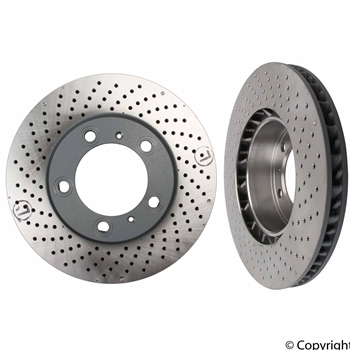 Porsche 987 Boxster & Cayman Brake Rotor Front Left - Sebro Coated