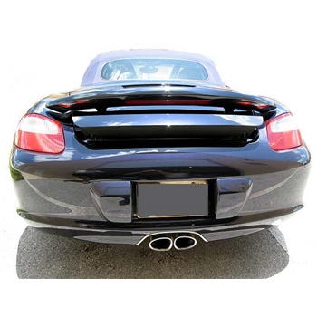 Porsche 987 Aero stlye Rear Wing Spoiler with Brake Light - Painted
