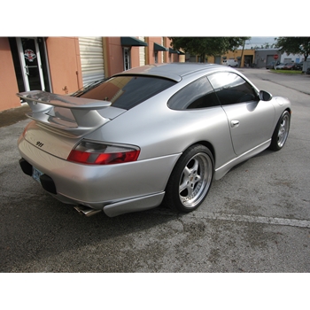 Porsche 996 Rear Bumper Side Skirt Set,Aero Cup, Unpainted