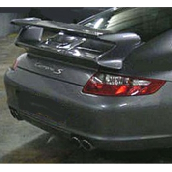 Porsche 997 GT3 Style Rear Wing Spoiler w/Trunk Lid - Painted