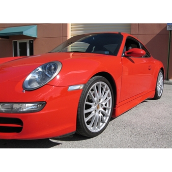 Porsche 997 TA Style Side Skirts (standard body only) - Unpainted