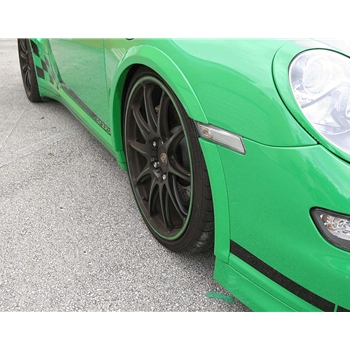 Porsche 997 4 Piece Front Fender Flare Kit (GT3-RS style) - Unpainted
