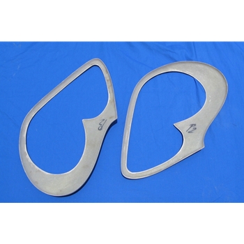 Porsche Cayenne TA Style Headlight Covers - Painted