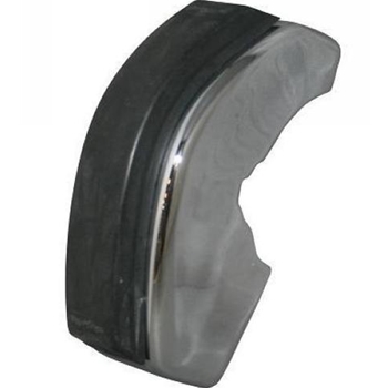 Porsche Front Bumperette Guard - Narrow .5" (Half Inch) Rubber - Right
