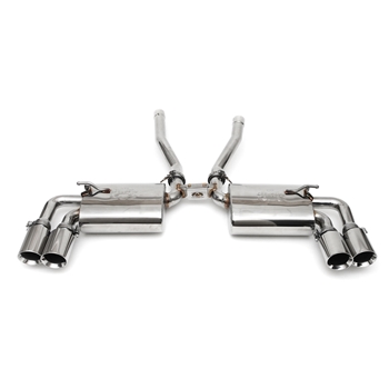 Porsche 958 Cayenne S/GTS Maxflo Performance Exhaust System w/ Tips - Polished Chrome