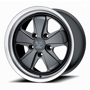 Porsche Fuchs Wheel Rim Black 18" x 8" - Front