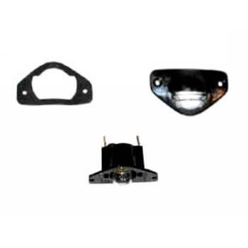 Porsche 911 License Plate Light Assembly