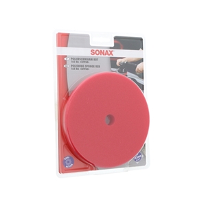 Paint Polishing Disc - SONAX Red Dual Action Cutting/Polishing Pad (Hard) - 493441