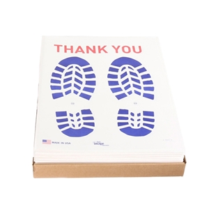 Paper Floor Mat - Slip-N-Grip Paper Floor Mat (500 pack) - M3273PE2280A