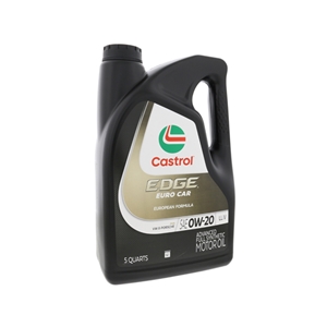 Engine Oil - Castrol Edge LL IV - 0W-20 Synthetic (5 Quart) - 1606CE