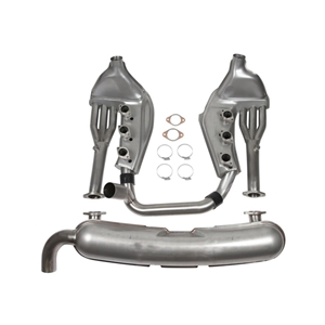 Exhaust Conversion Set - Stainless Steel - 92296SSI