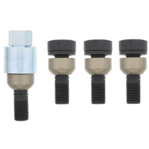 Wheel Lock Set - Black (45 mm Bolts) - 00004460285