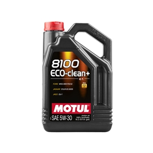 Engine Oil - Motul 8100 Eco-Clean Plus - 5W-30 Synthetic (5 Liter) - 101584