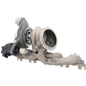 Turbocharger with Exhaust Manifold - 11658631891