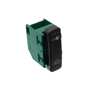 Door Lock Switch - Satin Black - 1C0962125A01C