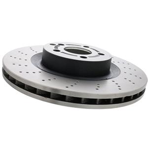 Brake Disc - Vented and Cross Drilled (344 X 32 mm) - 000421141207