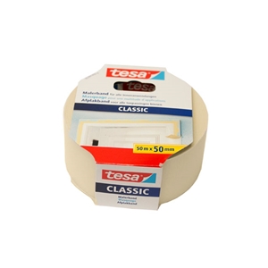 Masking Tape - Tesa Classic (50 m X 50 mm Roll) - 0528414