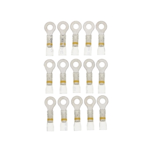 Ring Terminal - 12-10 Gauge (Yellow) (15 Pack) - 22956