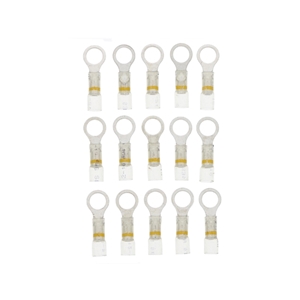 Ring Terminal - 12-10 Gauge (Yellow) (15 Pack) - 22957