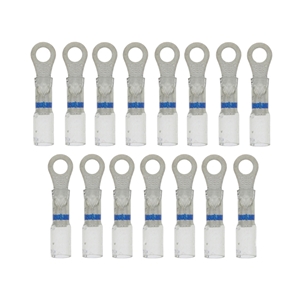 Ring Terminal - 16-14 Gauge (Blue) (15 Pack) - 22959