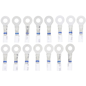 Ring Terminal - 16-14 Gauge (Blue) (15 Pack) - 22960