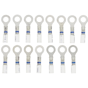 Ring Terminal - 16-14 Gauge (Blue) (15 Pack) - 22962