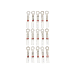 Ring Terminal - 22-18 Gauge (Red) (15 Pack) - 22963