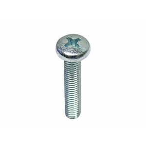 Machine Screw - Phillips Pan Head 5 X 0.8 X 25 mm - Zinc Plated - 15875