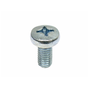 Machine Screw - Phillips Pan Head 6 X 1 X 12 mm - Zinc Plated - 15877