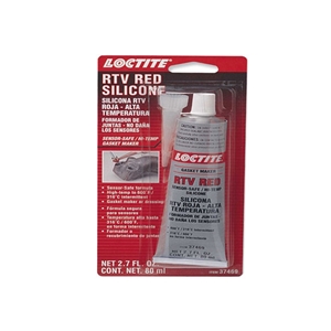 Sealing Compound - Loctite RTV Red Silicone Gasket Maker (80 ml. Tube) - 37469