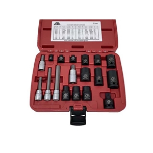 Socket Set - 18-piece Brake Caliper Socket Set - 7394