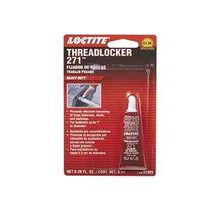 Threadlocker - Loctite 271 Red (6 ml. Tube) - 37421