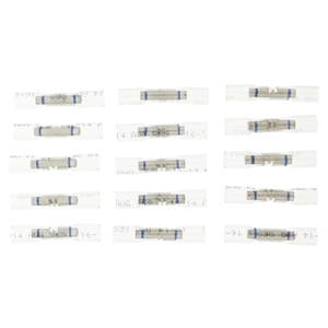 Wire Connector - Butt Connector, 16-14 Gauge (Blue) (15 Pack) - 22966