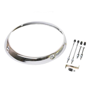 Headlight Rim (Chrome H1 Type) - 91163110204