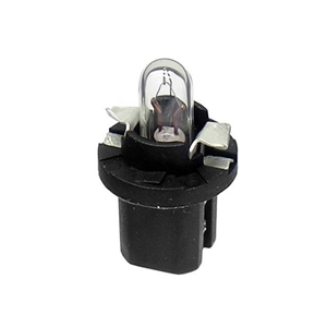 Bulb (12V - 1.2W) Clear with Black Socket Base - 2721MF