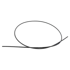 Vacuum Line - Black/Rigid 4.0 X 1.0 mm (Sold by the Meter) - 00004320501